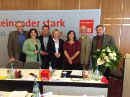 Geschäftsführender SPD-Bezirksvorstand 2015