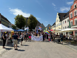 CSD in Ebersberg: Flagge(n) zeigen!!