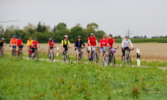 Roten Radlern im LK Ebersberg - Auf dem Weg zum Forst